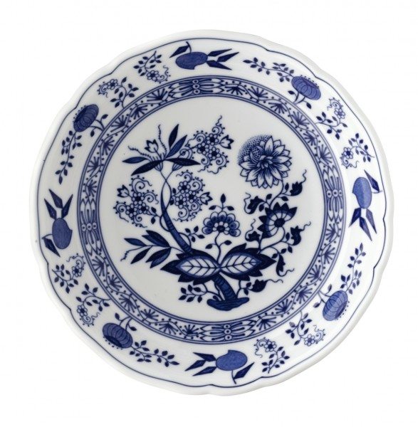 Hutschenreuther Blau Zwiebelmuster  Salatteller tf. 19cm