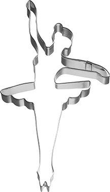 Birkmann Ausstechform Ballerina Edelstahl 12,5 cm