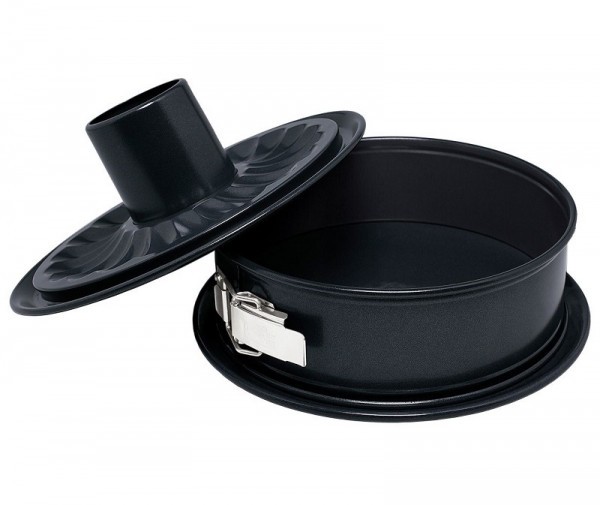 Birkmann Premium Baking Springform mit zwei Böden Ø 26 cm emaillierter Boden