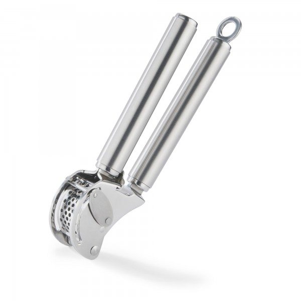 Rösle Knoblauchpresse mit Abstreifer Rundgriff
