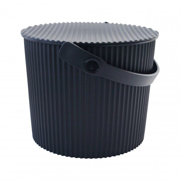 Hachiman Eimer klein S Schwarz 8 Liter
