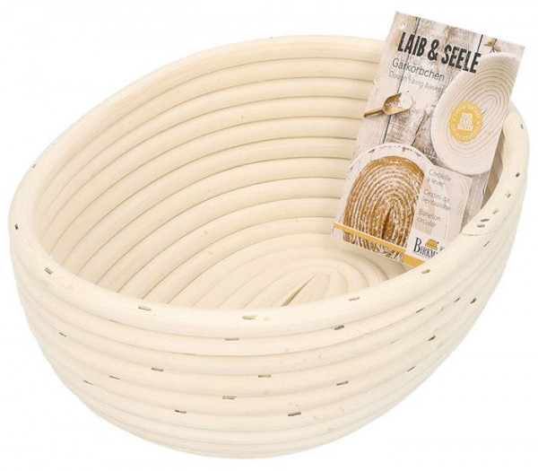 Birkmann Gärkörbchen Oval, 24,5 x 18,5 cm, Höhe 9,5 cm