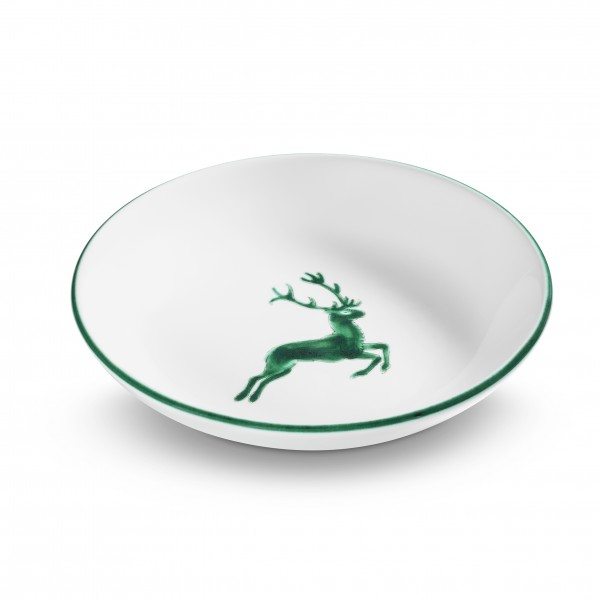 Gmundner Grüner Hirsch  Suppenteller Cup (Ø 20cm)