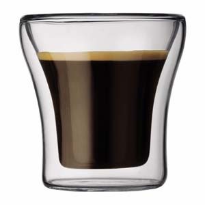 Bodum Doppelwandige Gläser Assam 0,1l 2erSet