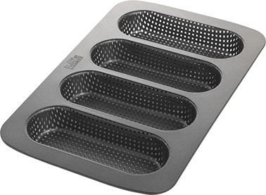 Birkmann Laib und Seele Hot Dog Brötchen 4-fach 35 x 22 x 3 cm  Einzelgröße 8 x 18 x 3 cm
