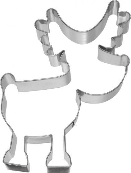 Birkmann Ausstechform Rudolf Edelstahl 13 cm