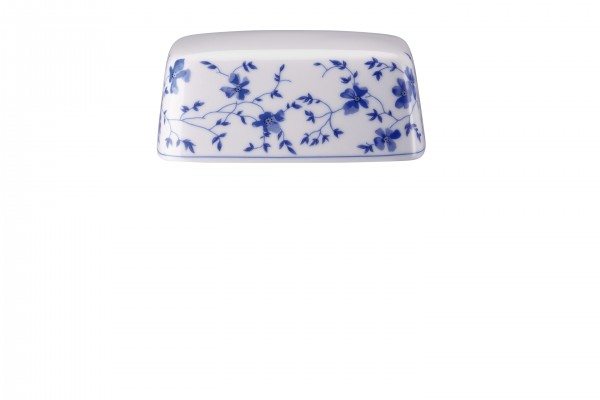 Arzberg Form 1382 Blaublüten Butterdose klein Deckel