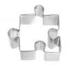 Birkmann Ausstechform Puzzleteil Edelstahl, 4 cm
