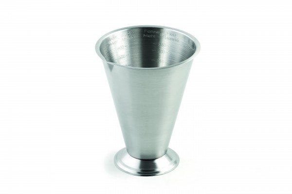 Karl Weis Messbecher konisch aus Edelstahl 600 ml