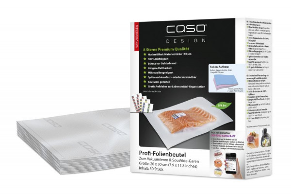 Caso Folienbeutel 20x30