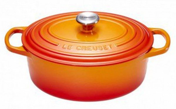 Le Creuset Bräter oval 27 cm ofenrot