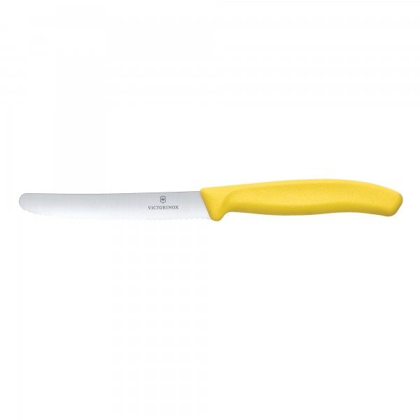 Victorinox Swiss Classic Tomatenmesser gelb 11 cm welle