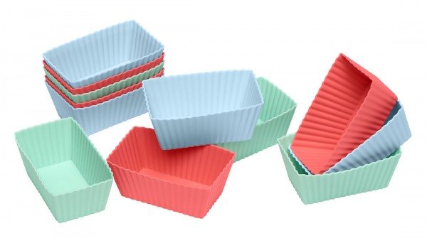 Lurch Brownie 12er Set Pastel Mix  Flexiform