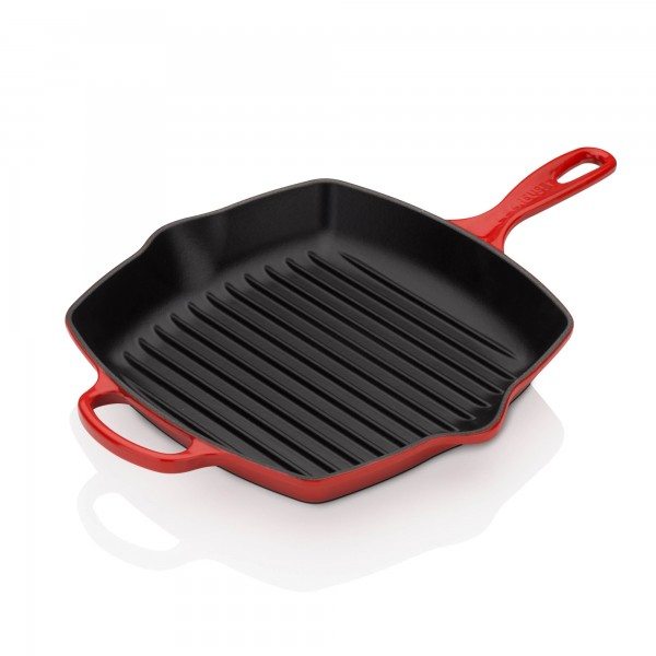 Le Creuset Grillpfanne 26x26 cm kirschrot