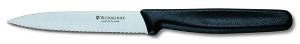 Victorinox Gemüsemesser Nylon schwarz 10 cm mittelspitz welle