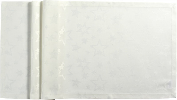 Sander Cosmo Mitteldecke 90x90cm ecru