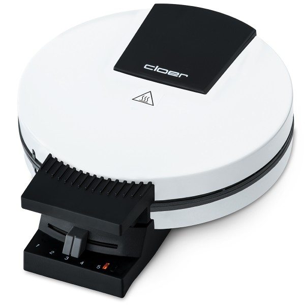 Cloer Waffeleisen 120 20,5cm weiß