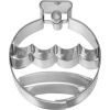 Birkmann Ausstechform Christbaumkugel Edelstahl mit Innenprägung 6,5 cm