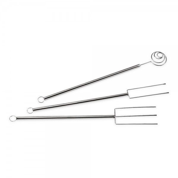 Städter Pralinenzubehör Pralinengabel 21,5 cm Set, 3-teilig