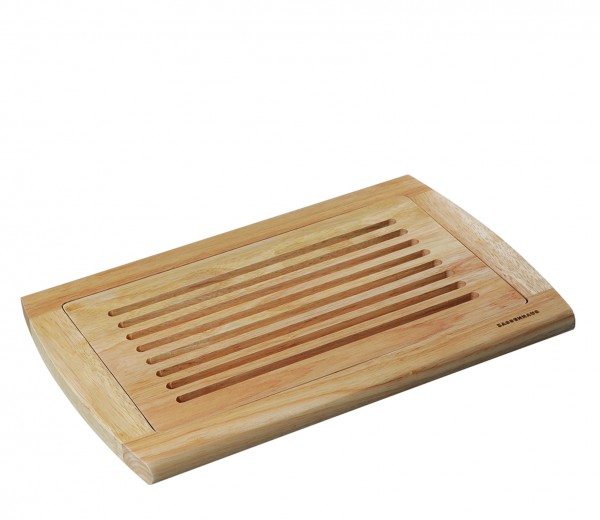 Zassenhaus Brotschneidbrett Gummibaum 42x28x2cm