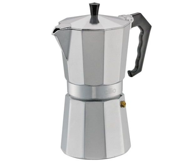 Cilio Espressokocher Classisco 9 Tassen Alu