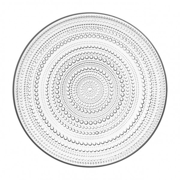 Iittala Kastehelmi Teller 315 mm clear