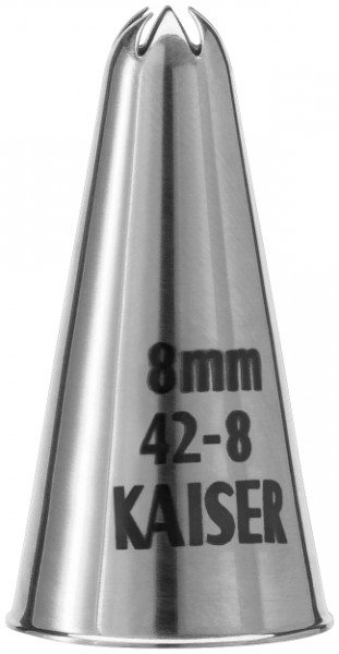 Kaiser - Sterntülle Gr.2 8Mm Geschl. Lfp/Deko-C.