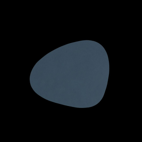 LindDNA Glasuntersetzer Curve Nupo Dark Blue 11x13cm