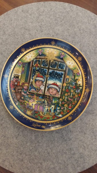 Heinrich Weihnachtssammelteller  Heiligabend 1991 von Gero Trauth