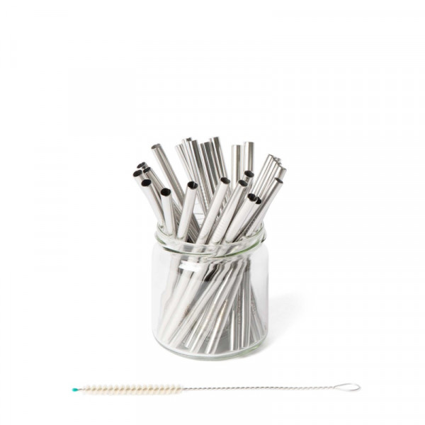 Eco Brotbox Trinkhalm Short