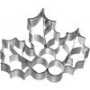 Birkmann Ausstechform Ilex Edelstahl mit Innenprägung 7 cm