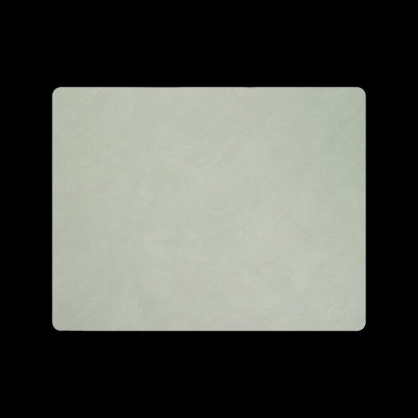 LindDNA Tischset Square L Nupo Olive Green 35x45cm