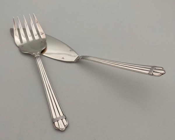 Christofle Aria Fischvorlegebesteck 2tlg versilbert