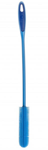 Kochblume Flaschenbürste SLIM 45 cm silikon hellblau