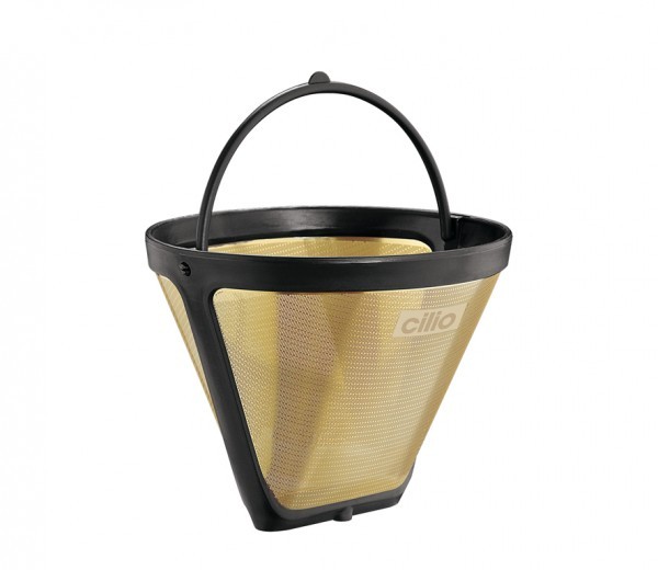 Cilio Golddauerfilter Größe 2