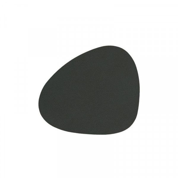 LindDNA Glasuntersetzer Curve Nupo Dark Green 11x13cm