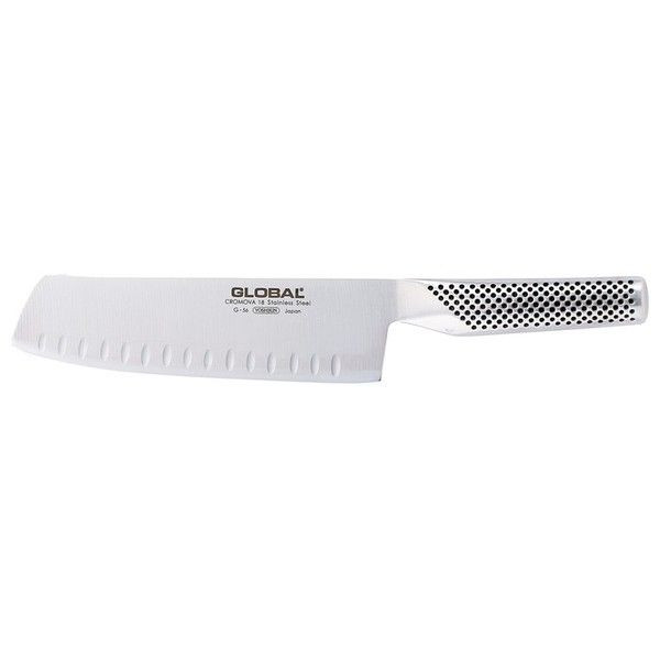 Global G-56 Gemüsemesser mit Kulle 18 cm
