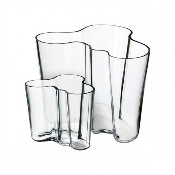 Iittala Aalto Vasen Set 160 und 95 mm  Klar
