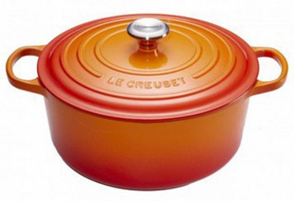 Le Creuset Bräter rund 28 cm ofenrot