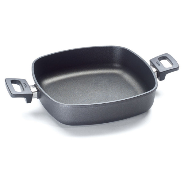 Woll Nowo Titanium, Gusspfanne, viereckig, SG 28 x 28 cm, 7 cm hoch