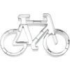 Birkmann  Ausstechform Fahrrad Edelstahl mit Innenprägung 11 cm