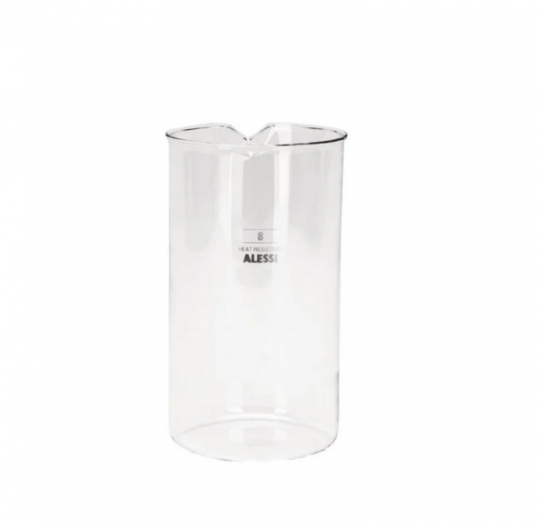 ALESSI Ersatzglas für French Press 8Tassen