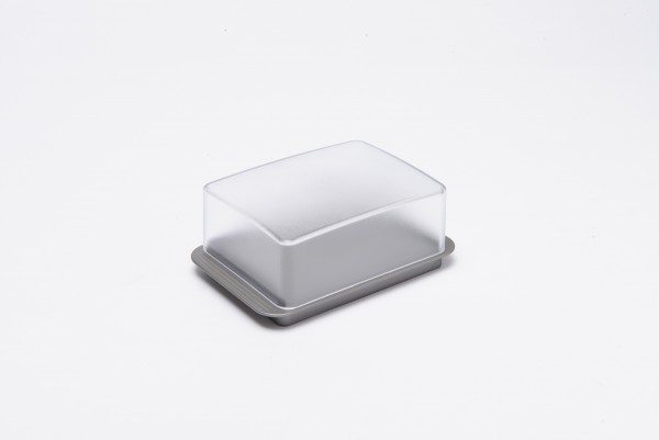 Hansi-Siebert Butterdose BUTTERBOX metallic silver
