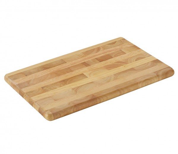 Zassenhaus Tranchierbrett Gummibaum Stirnholz 45x30cm