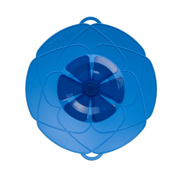 Kochblume M 25,5 cm hellblau