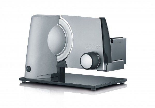 Graef Allesschneider Sliced Kitchen S32000 silber/schwarz von links
