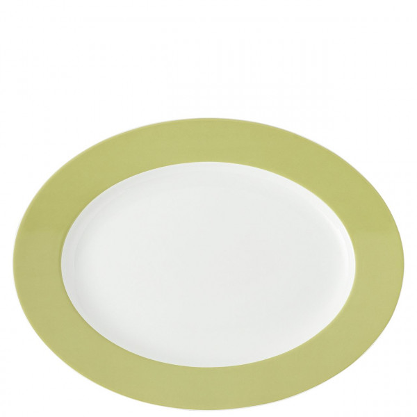 Sunny Day Avocado Green Platte 33 cm
