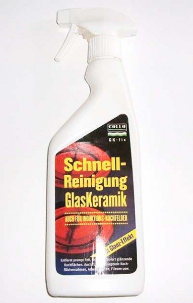 Collo Glaskeramik Schnellreiniger Flasche 500 ml  GK-fix