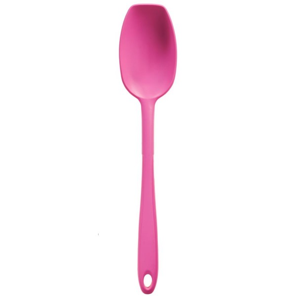 Kochblume Soßenlöffel L 30 cm silikon pink