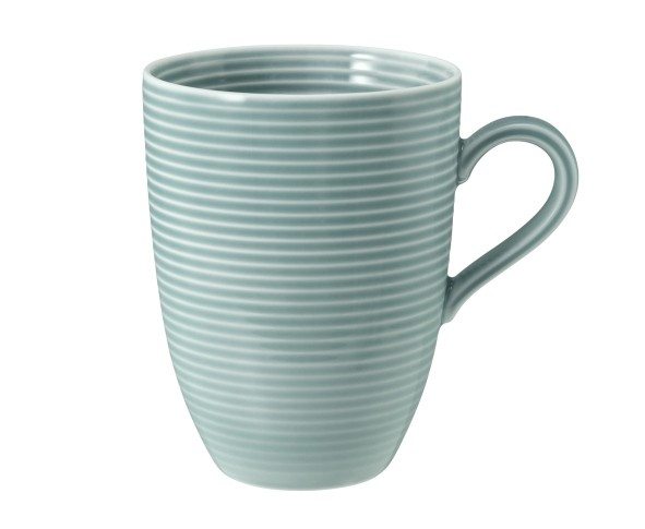 Seltmann Weiden Beat Arktisblau Becher mit Henkel 0,35 l mit Relief